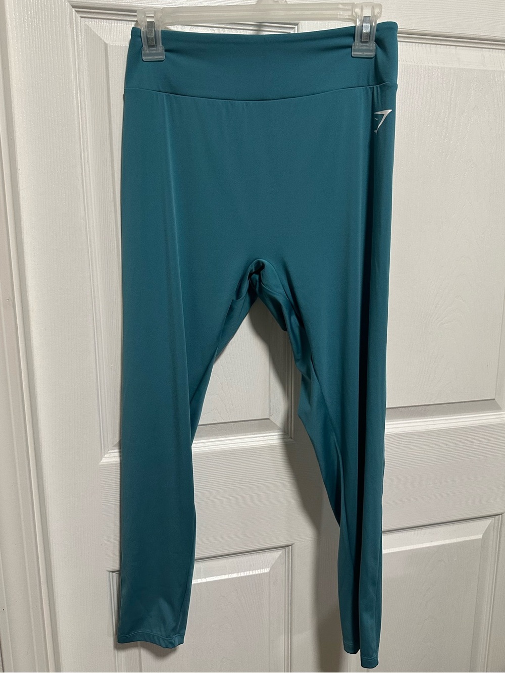 Gymshark Power X Short Leggings Bondi Teal Scrunch Bum Size XL